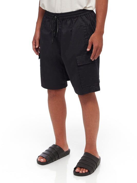 Multi-Pocket Woven Shorts