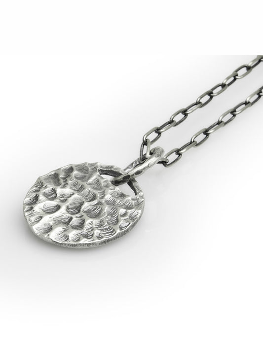 Oxidized Silver Necklace