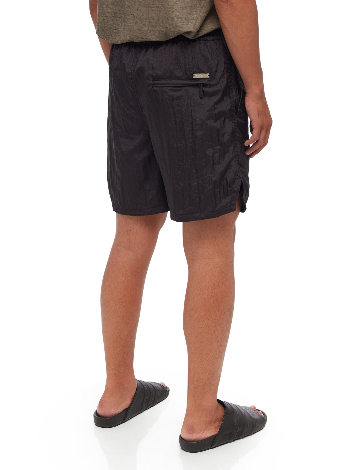 Black Parachute Shorts