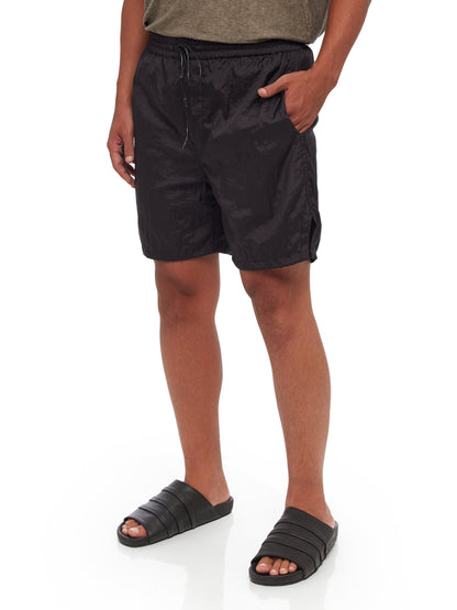 Black Parachute Shorts