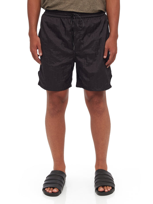 Black Parachute Shorts
