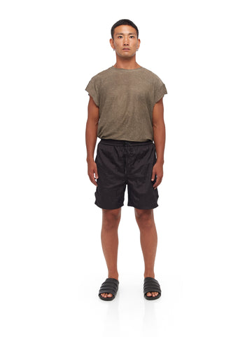 Black Parachute Shorts