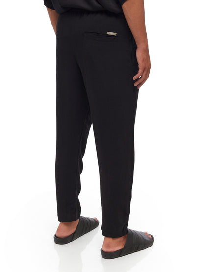 Blended Rayon-Linen Pants