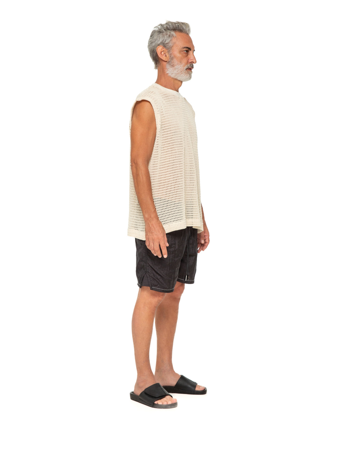 Cotton Mesh Singlet