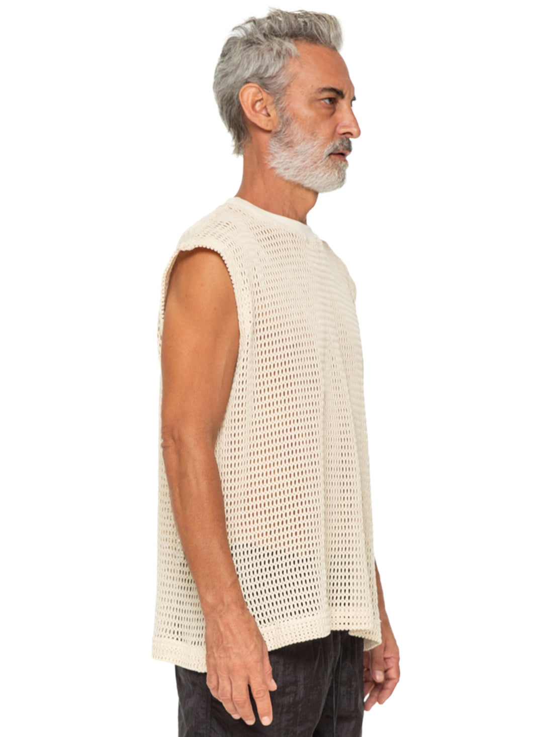 Cotton Mesh Singlet