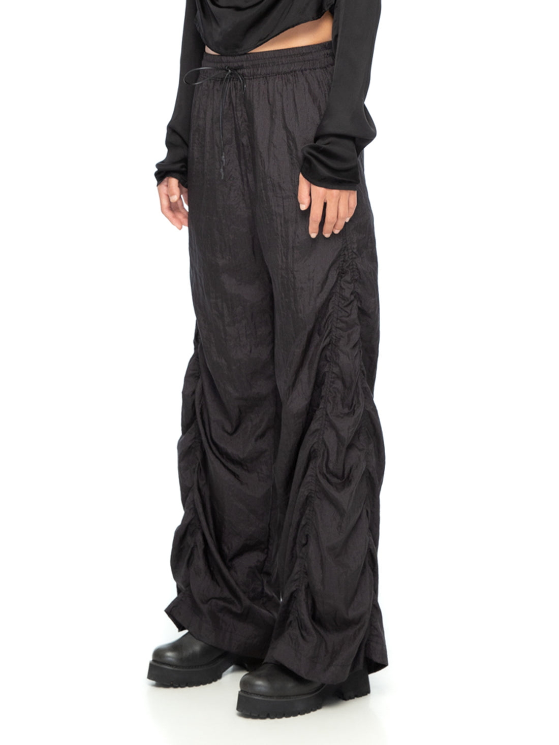 Crinkle Parachute Trousers