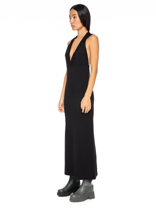 Draped Maxi Dress