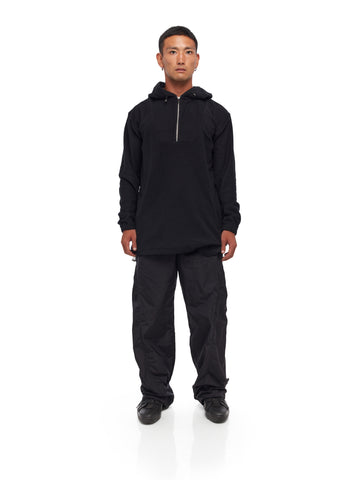 Hooded Cotton Sweater