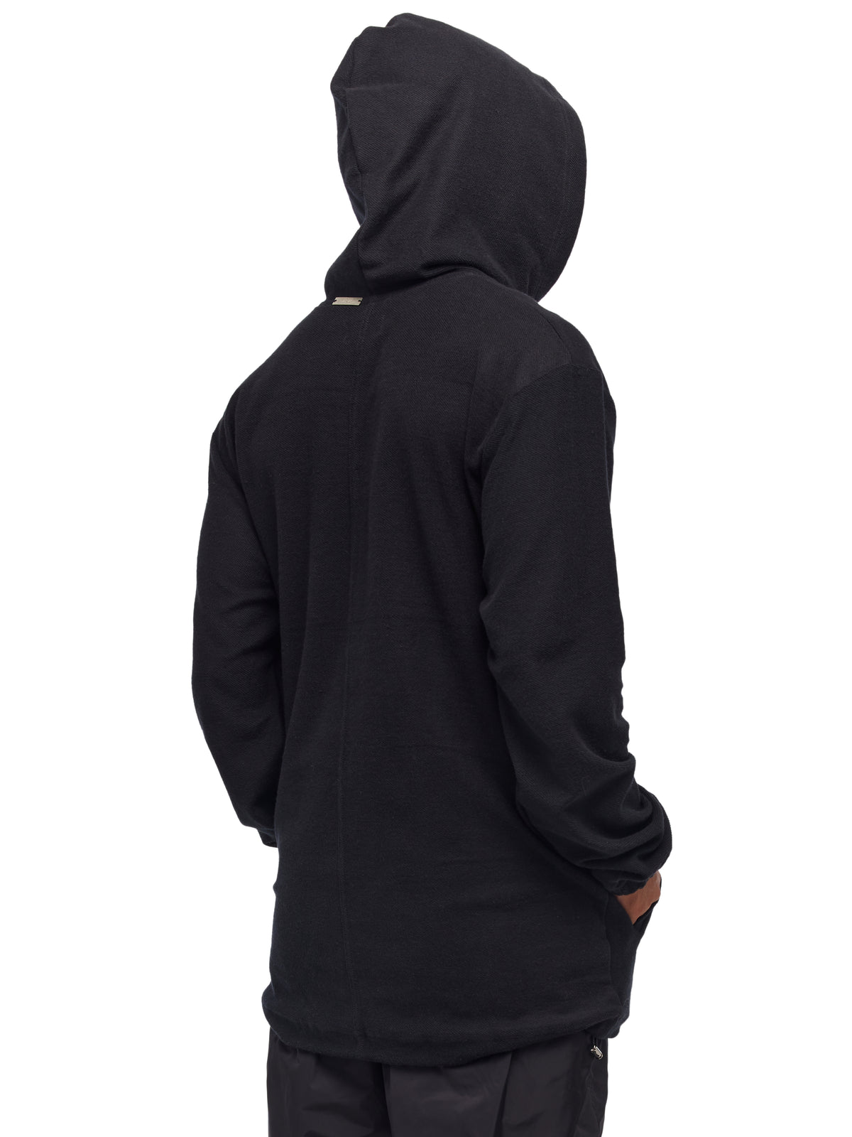 Hooded Cotton Sweater