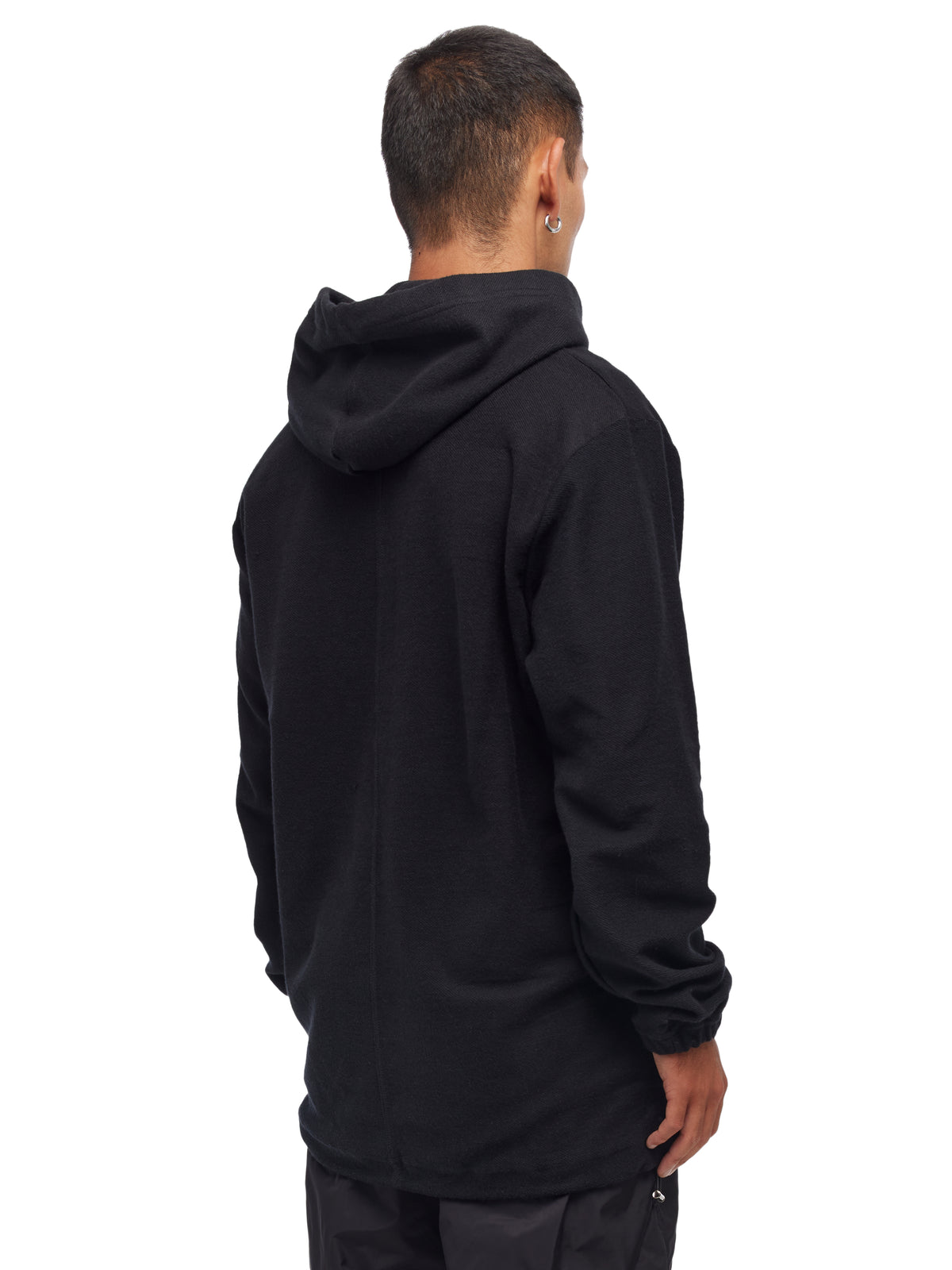 Hooded Cotton Sweater