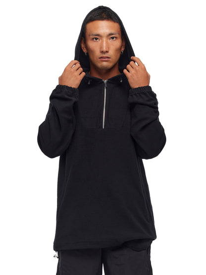 Hooded Cotton Sweater