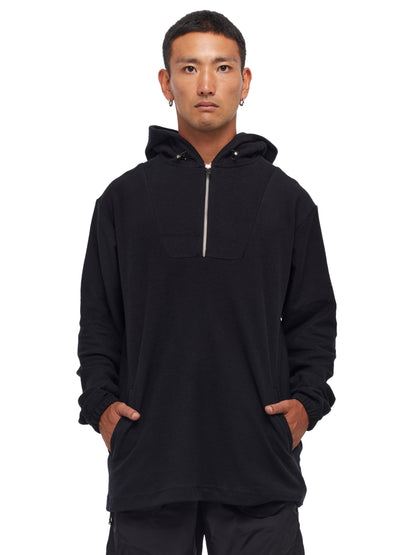 Hooded Cotton Sweater
