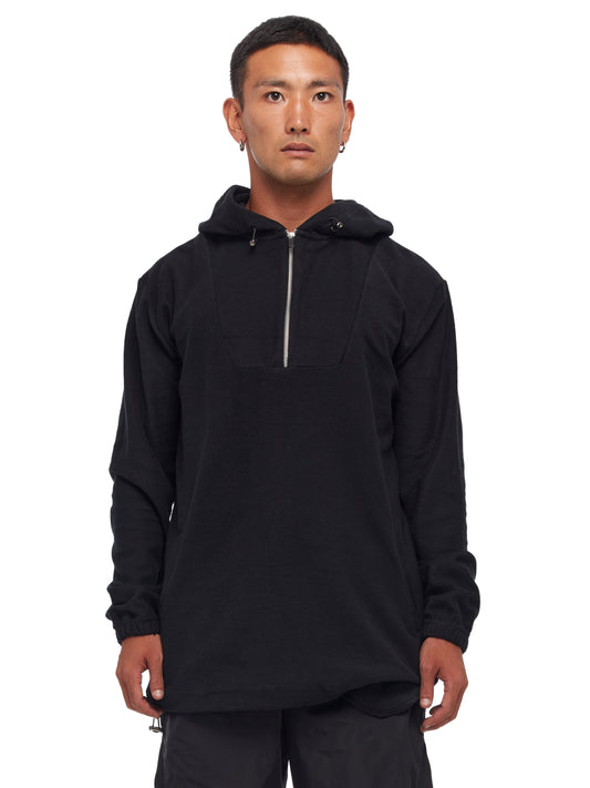 Hooded Cotton Sweater