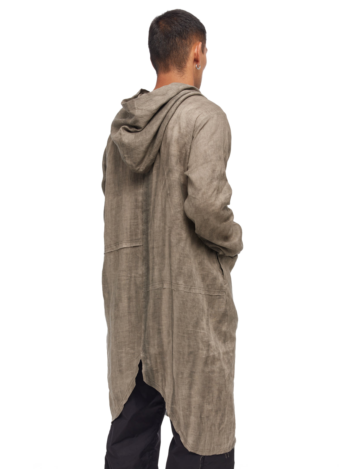 Linen Hooded Jacket