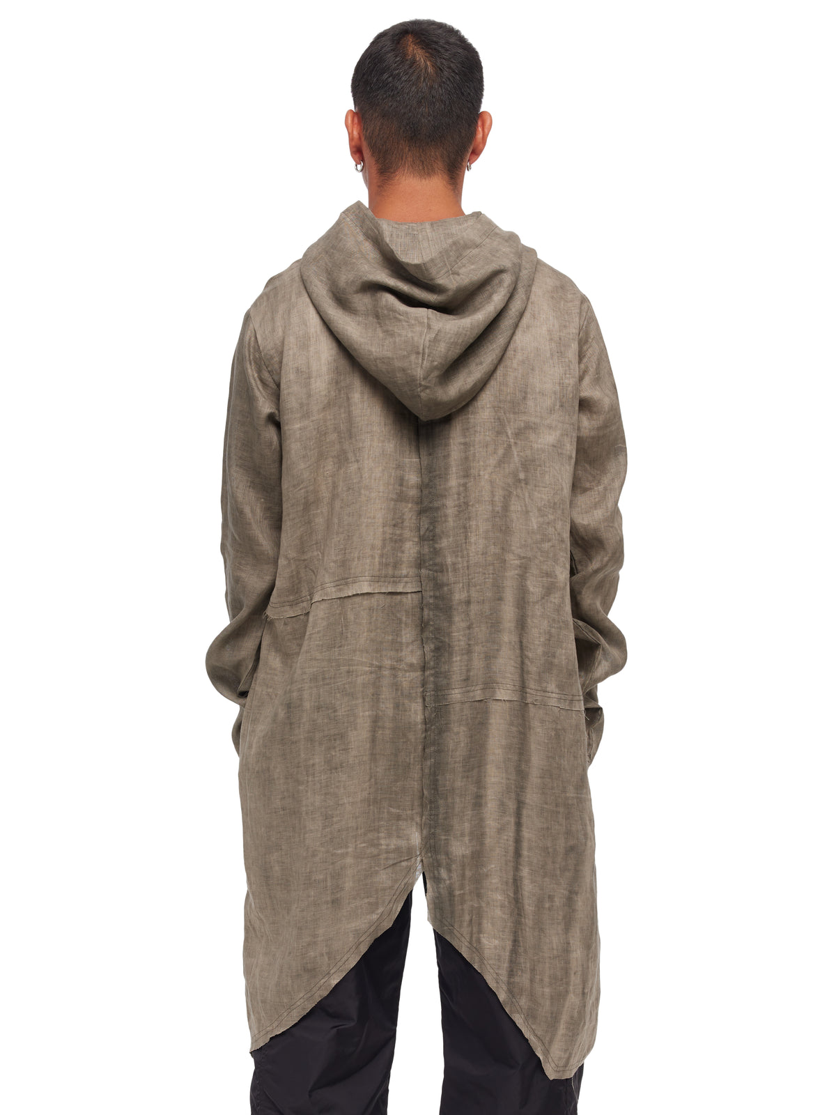 Linen Hooded Jacket