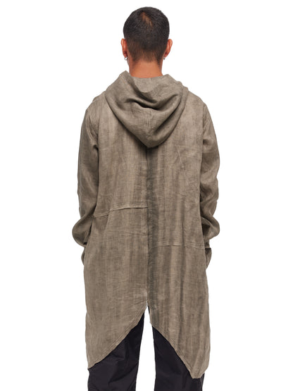 Linen Hooded Jacket