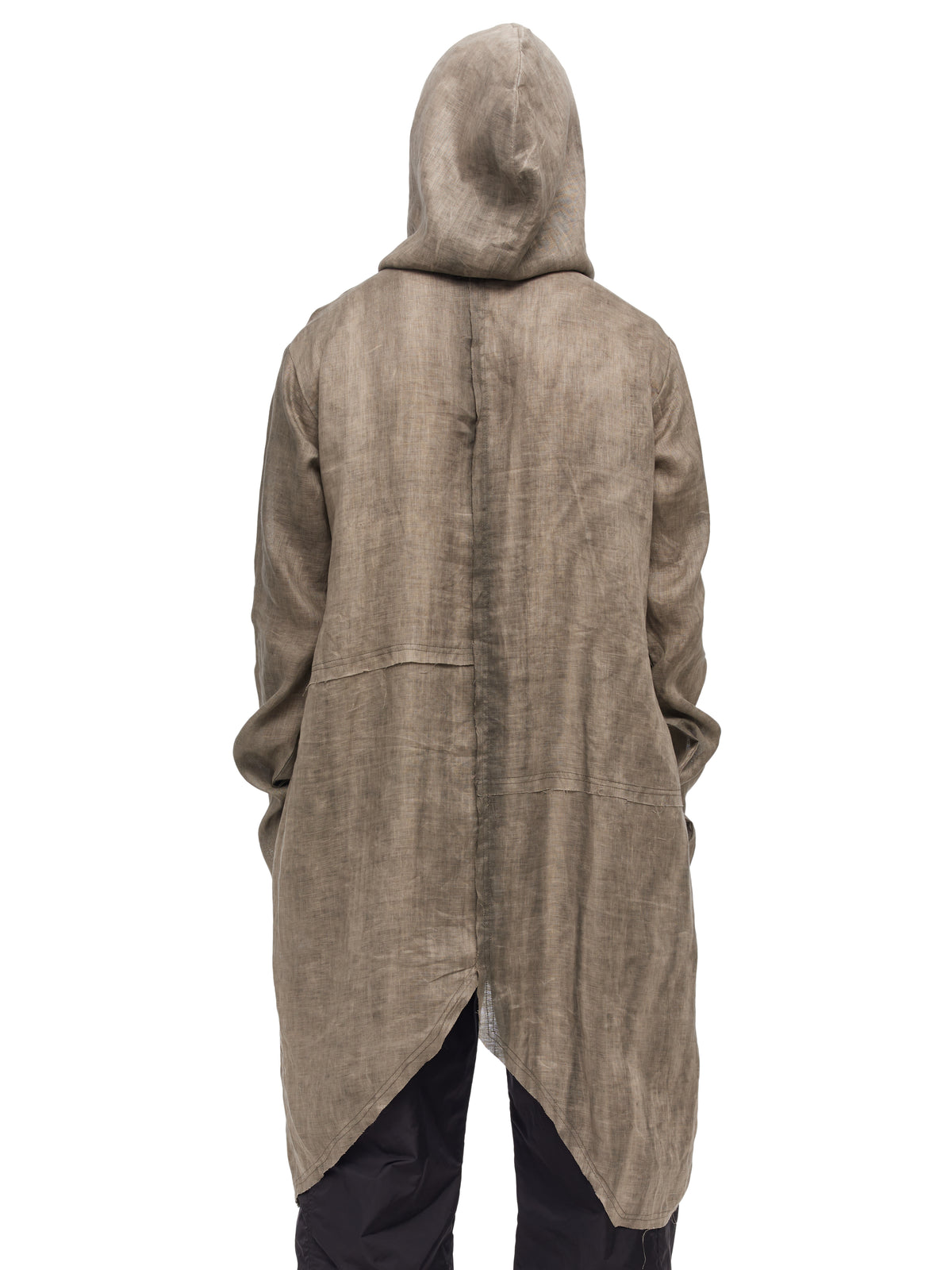 Linen Hooded Jacket