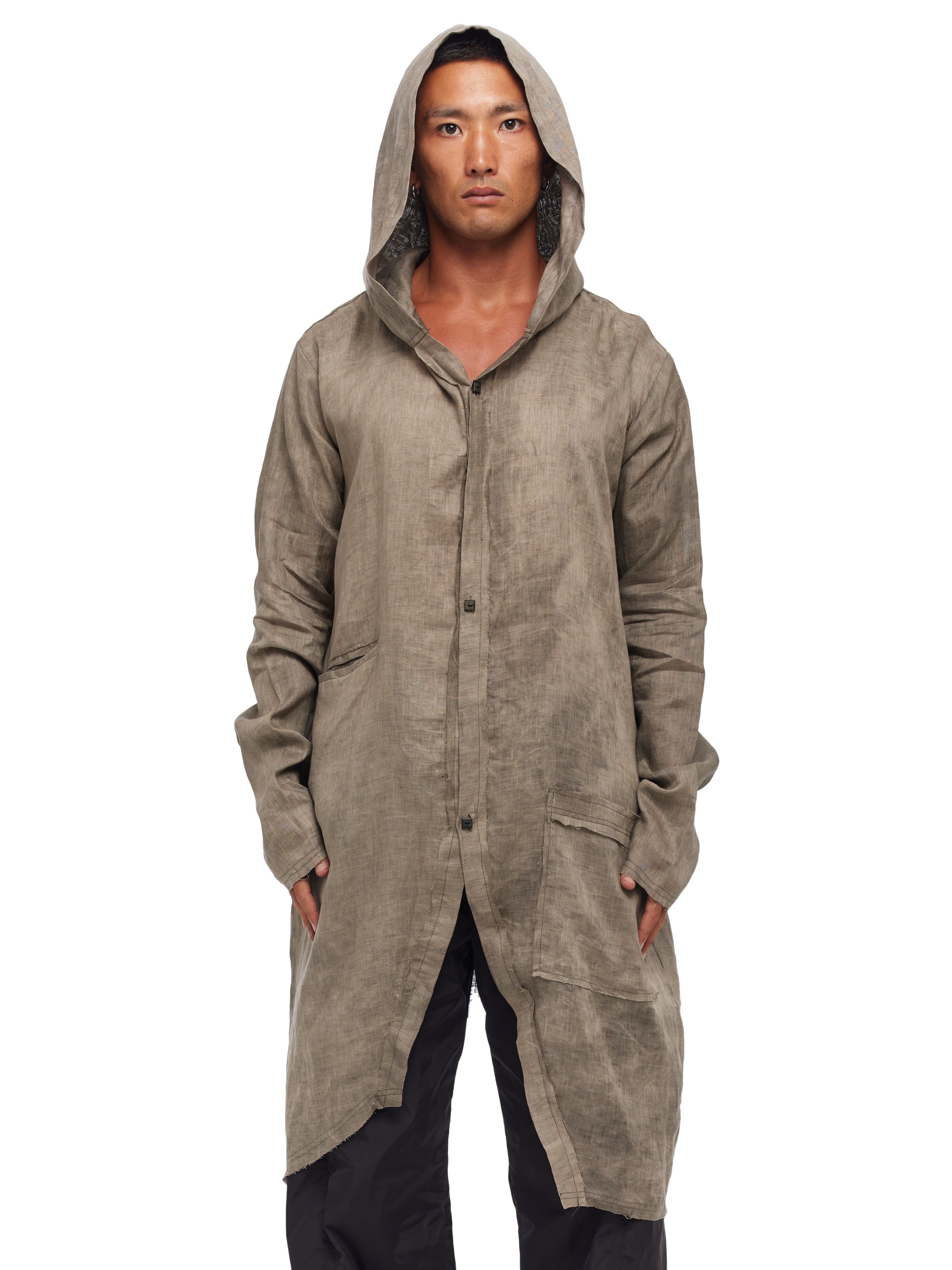 Linen Hooded Jacket – YA|SAR
