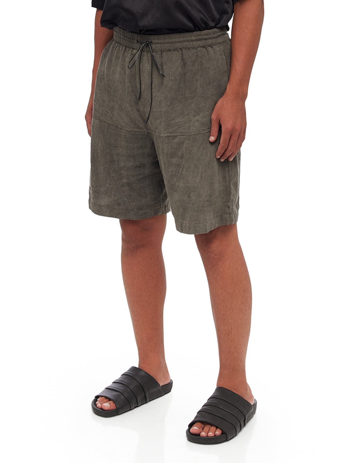 Knitted Drawstring Shorts