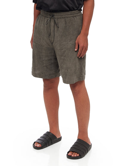 Knitted Drawstring Shorts