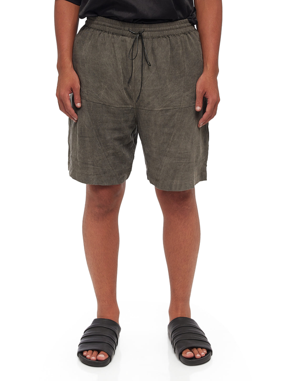 Knitted Drawstring Shorts