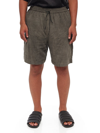 Knitted Drawstring Shorts
