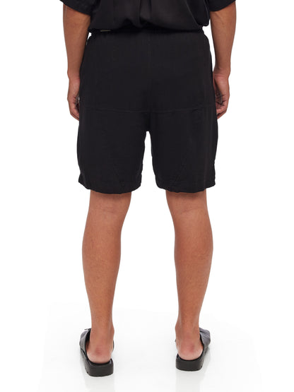 Knitted Drawstring Shorts