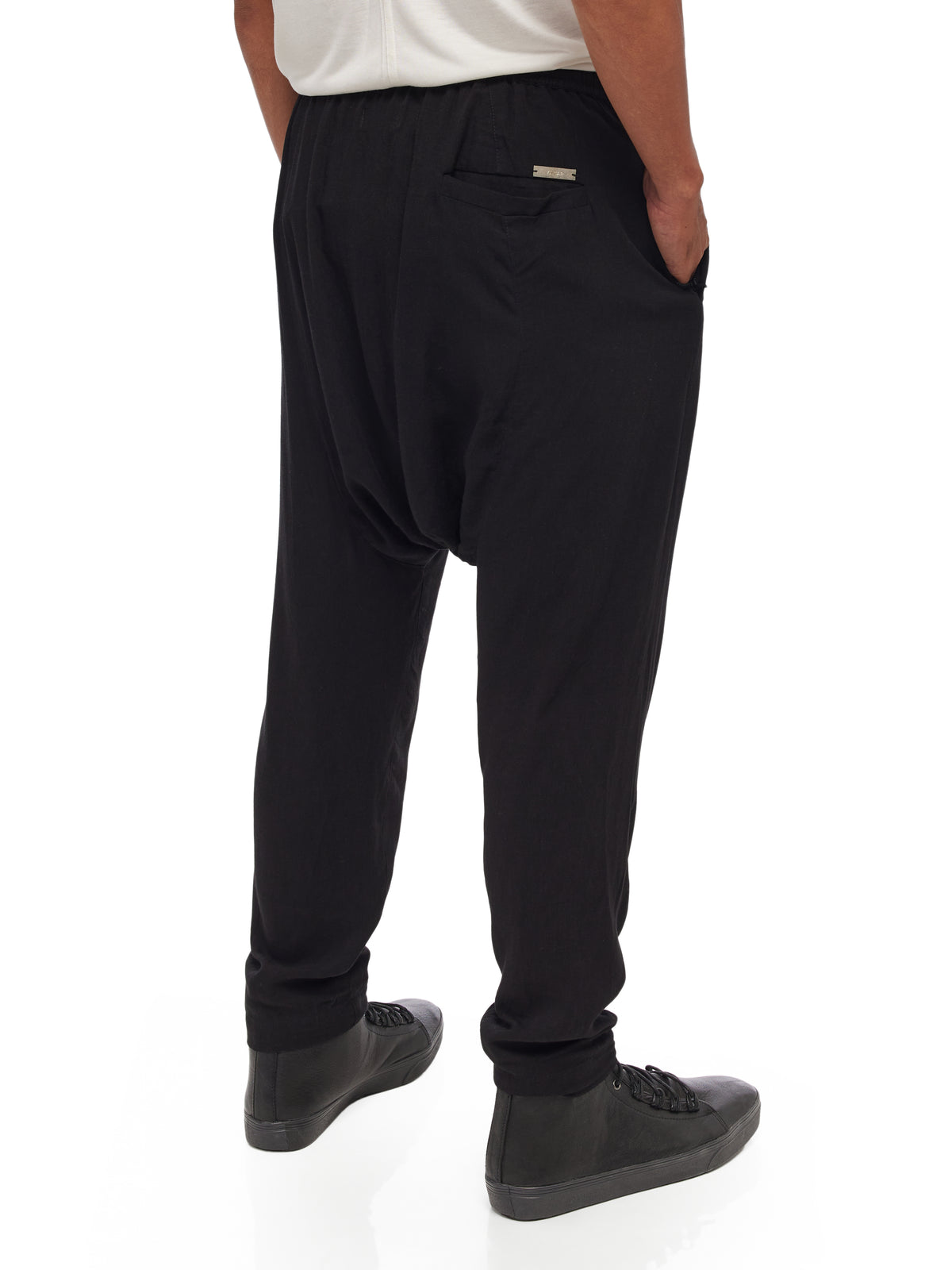 Metro Linen-Blend Trousers