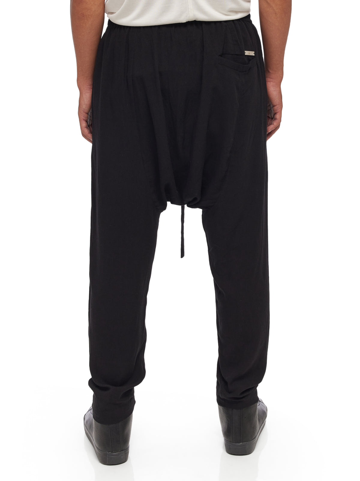 Metro Linen-Blend Trousers