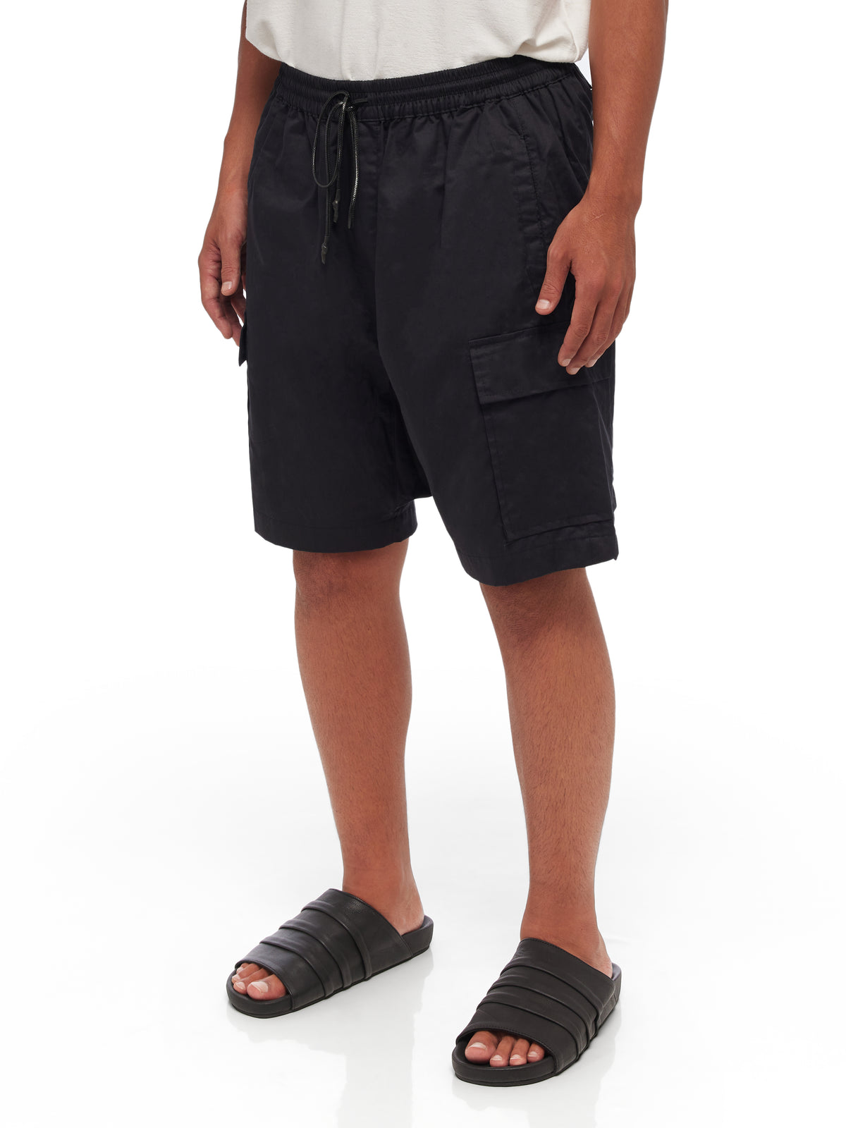 Multi-Pocket Woven Shorts