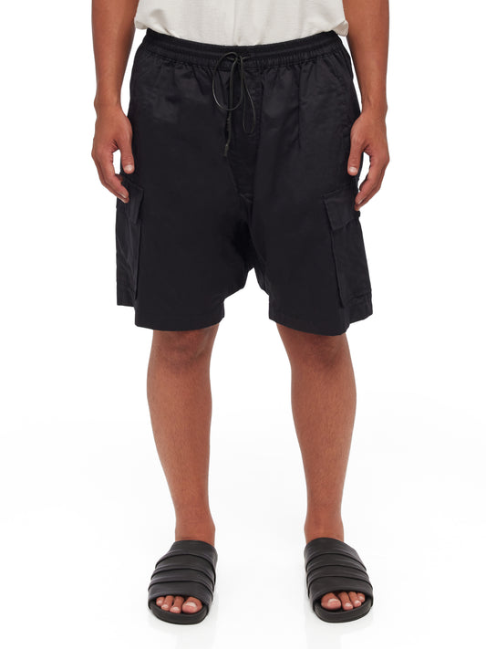 Multi-Pocket Woven Shorts