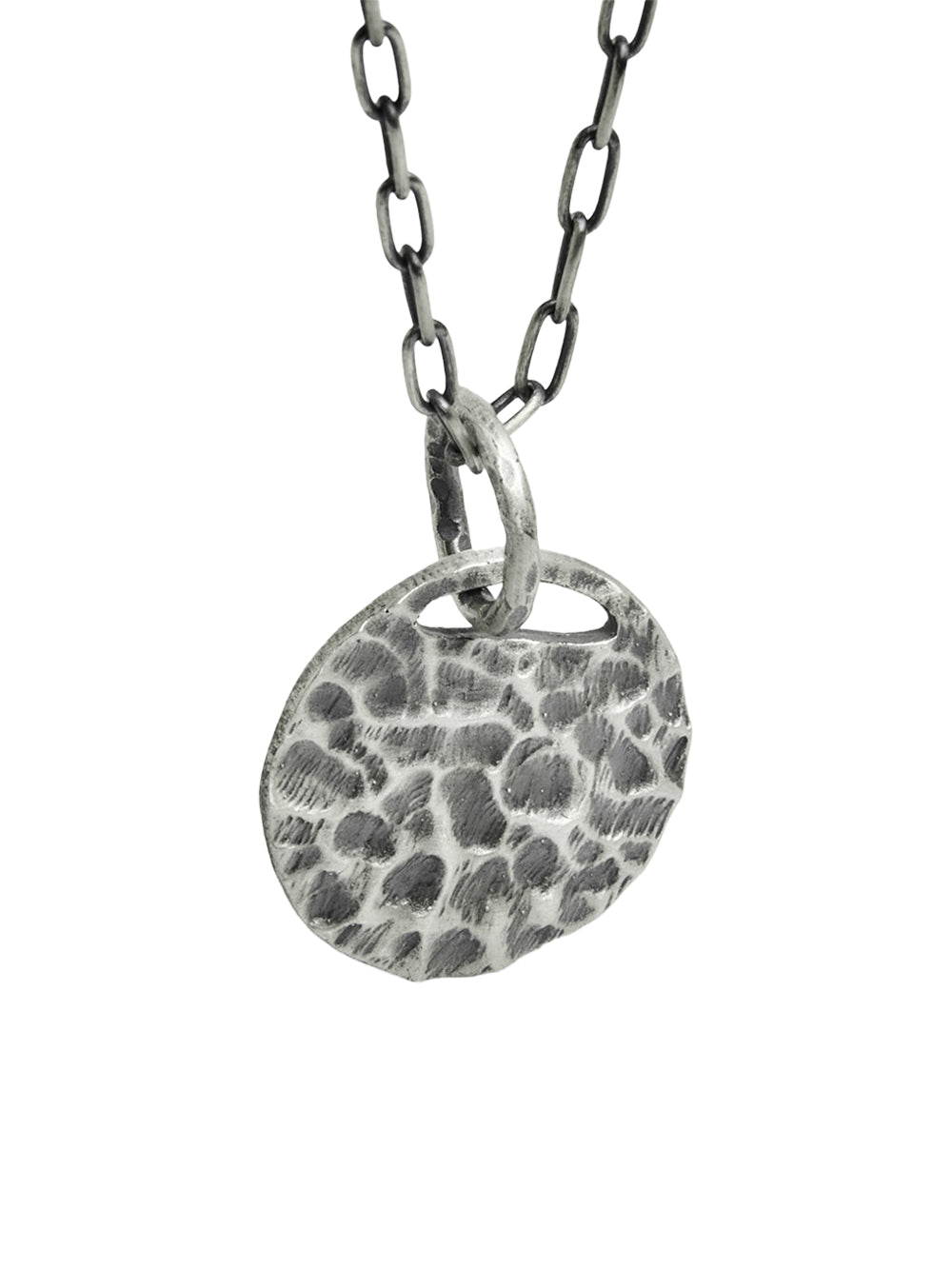 Oxidized Silver Necklace