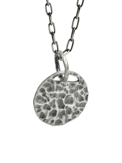 Oxidized Silver Necklace