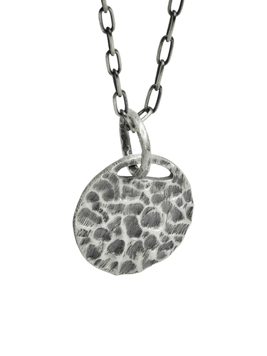 Oxidized Silver Necklace