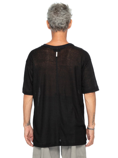 Pattern Linen Tee
