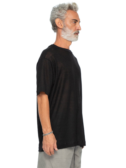 Pattern Linen Tee