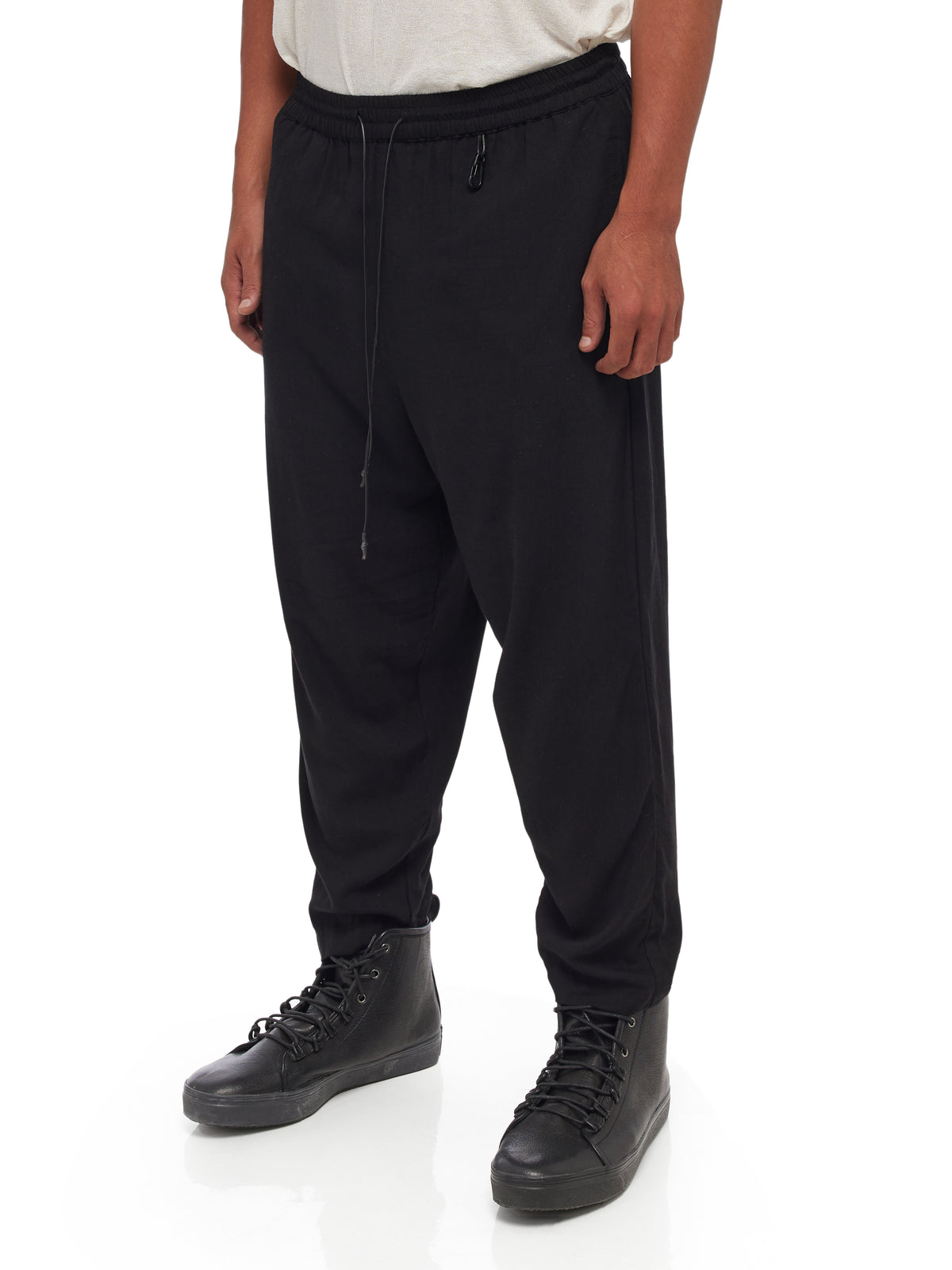 Lyocell-Linen Blend Pants