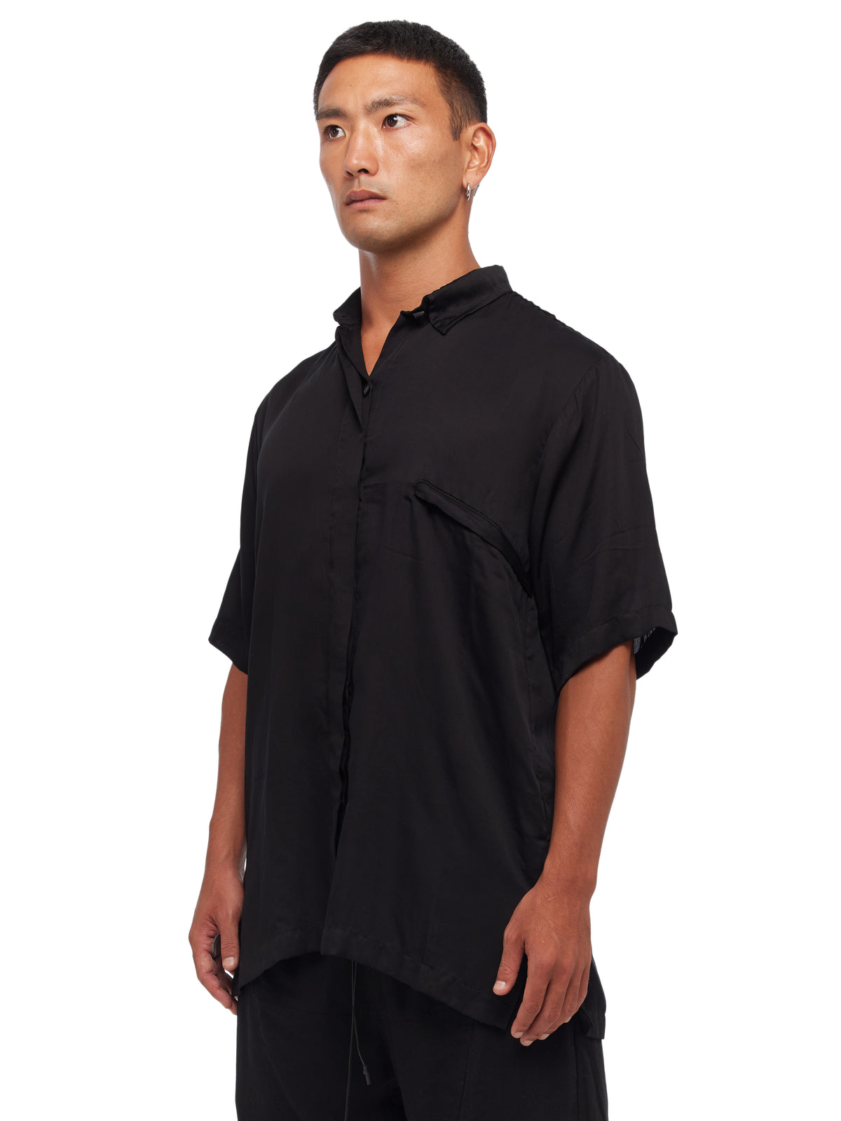 Satin Button Shirt