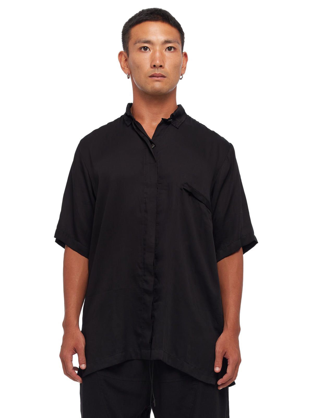 Satin Button Shirt