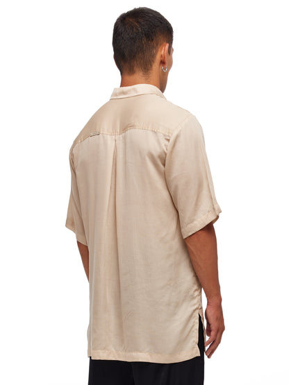 Satin Button Shirt