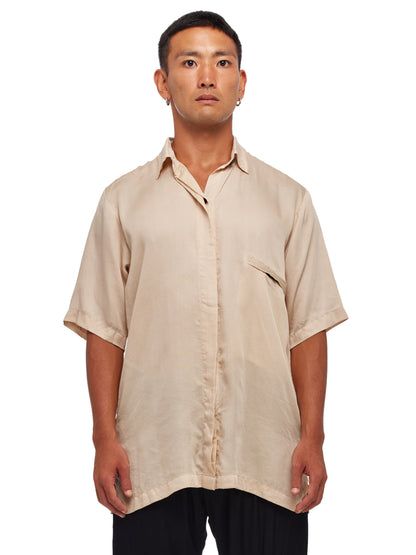 Satin Button Shirt