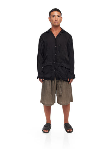 Satin Long Sleeve Shirt