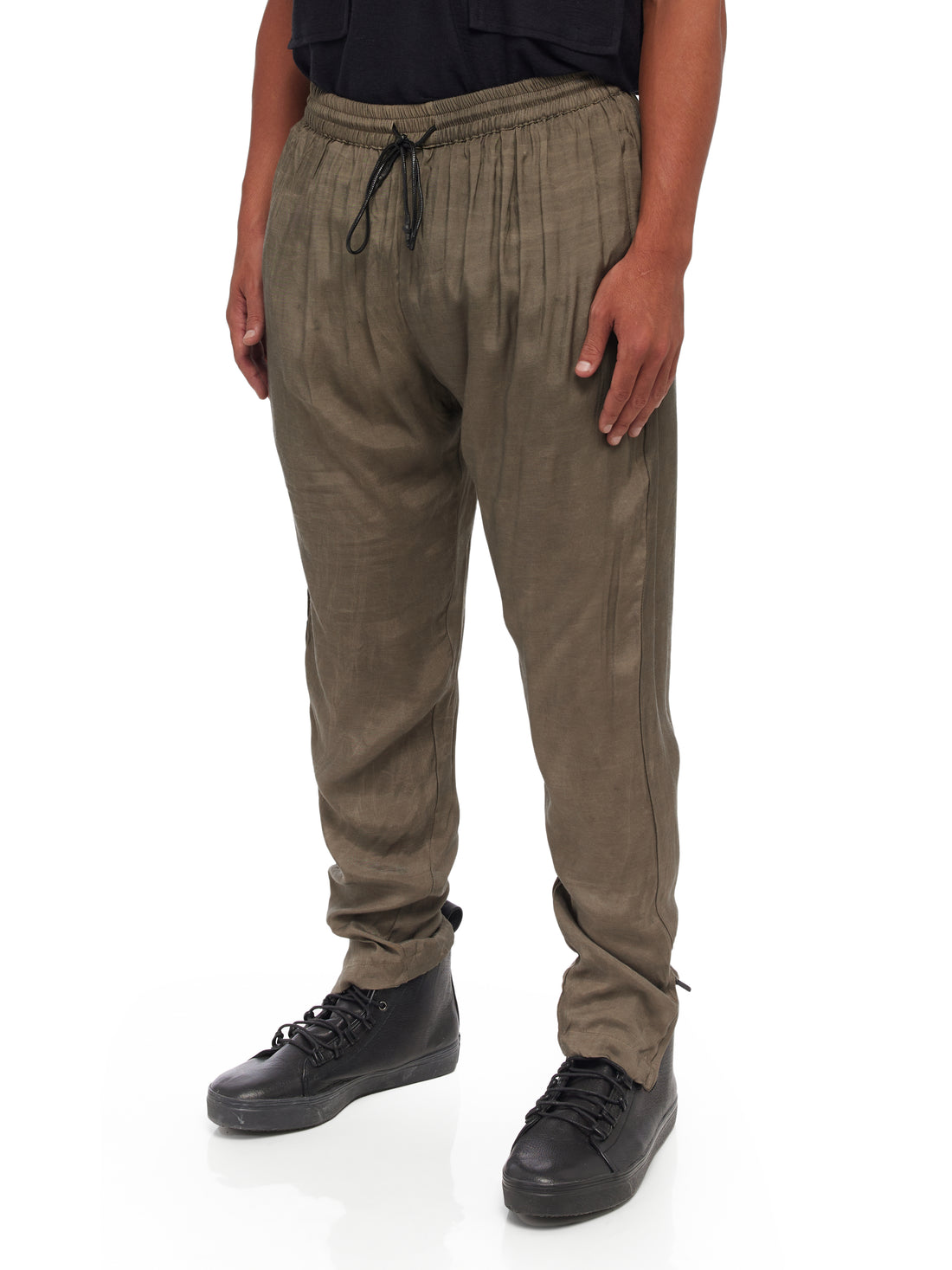 Lyocell Drawstring Pants