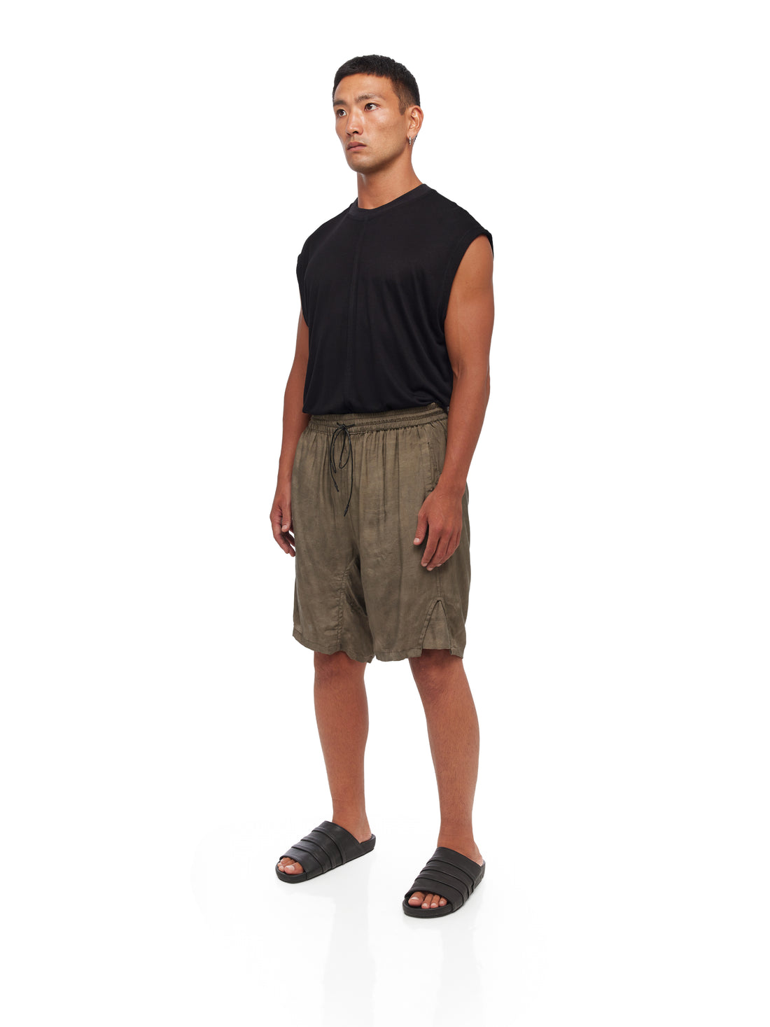 Viscose Drawstring Shorts