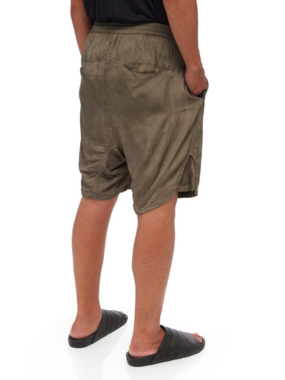 Lyocell Drawstring Shorts