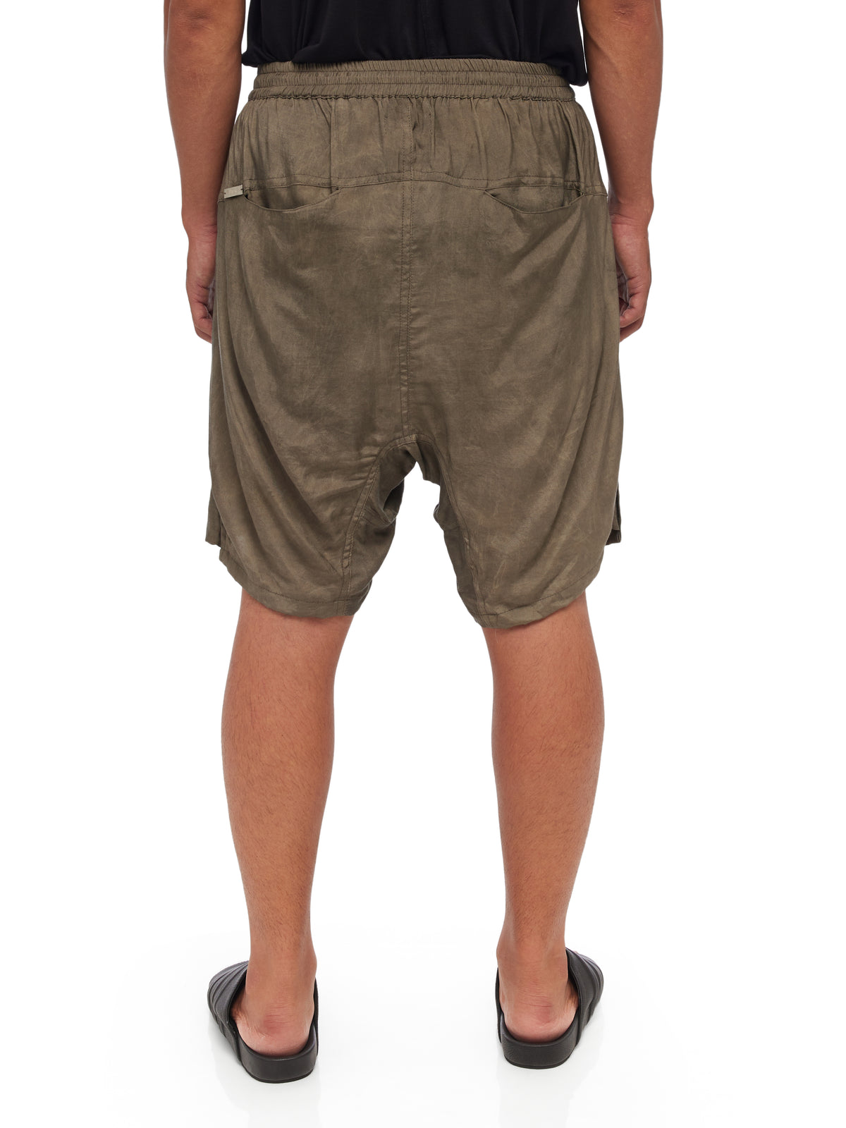 Lyocell Drawstring Shorts