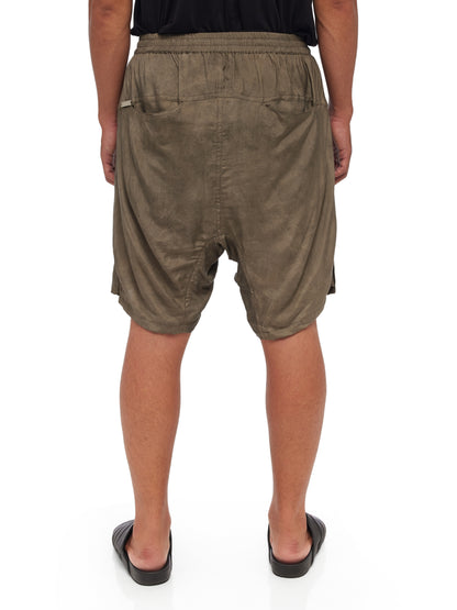 Lyocell Drawstring Shorts