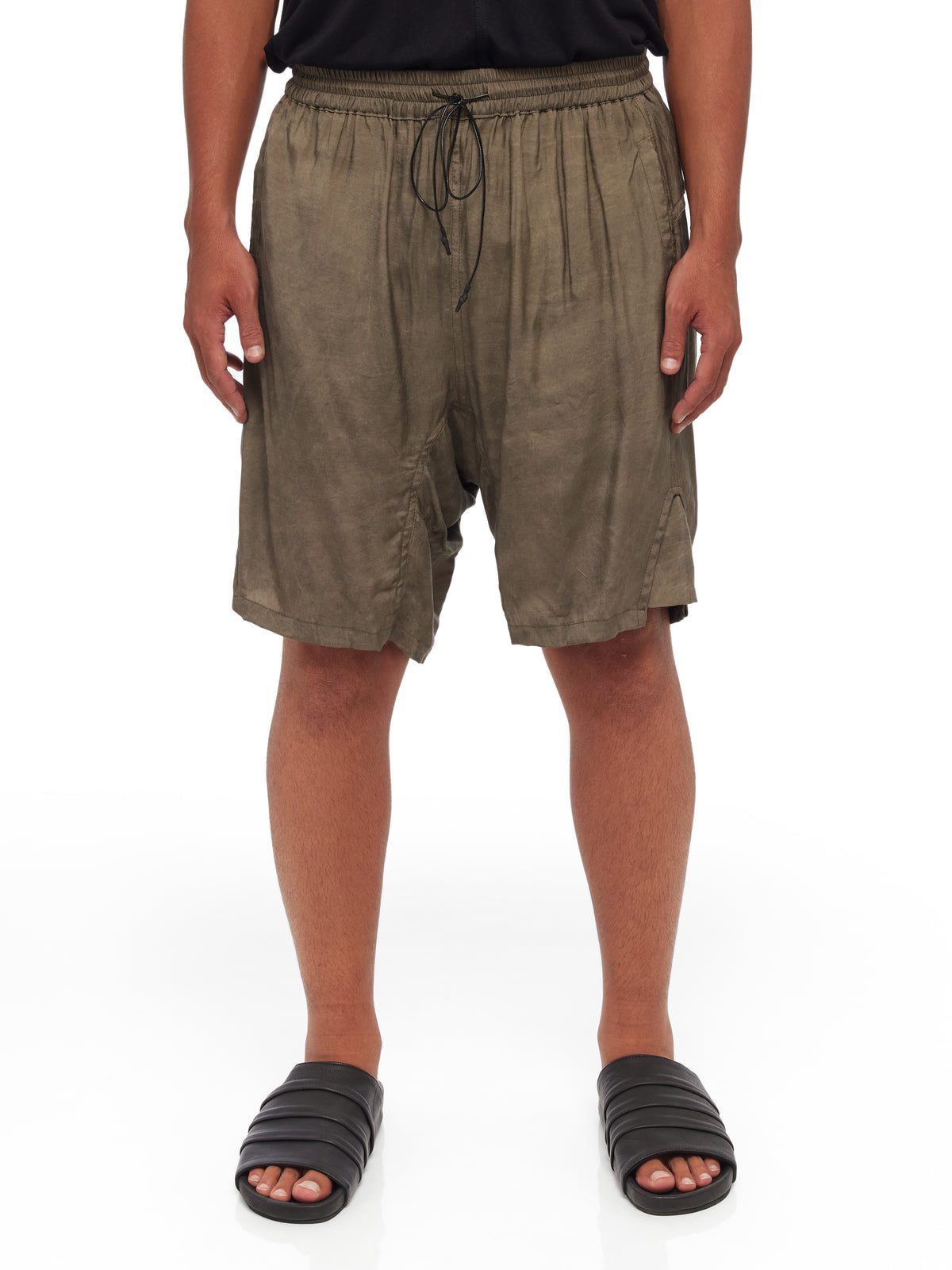 Lyocell Drawstring Shorts