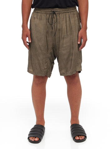 Lyocell Drawstring Shorts