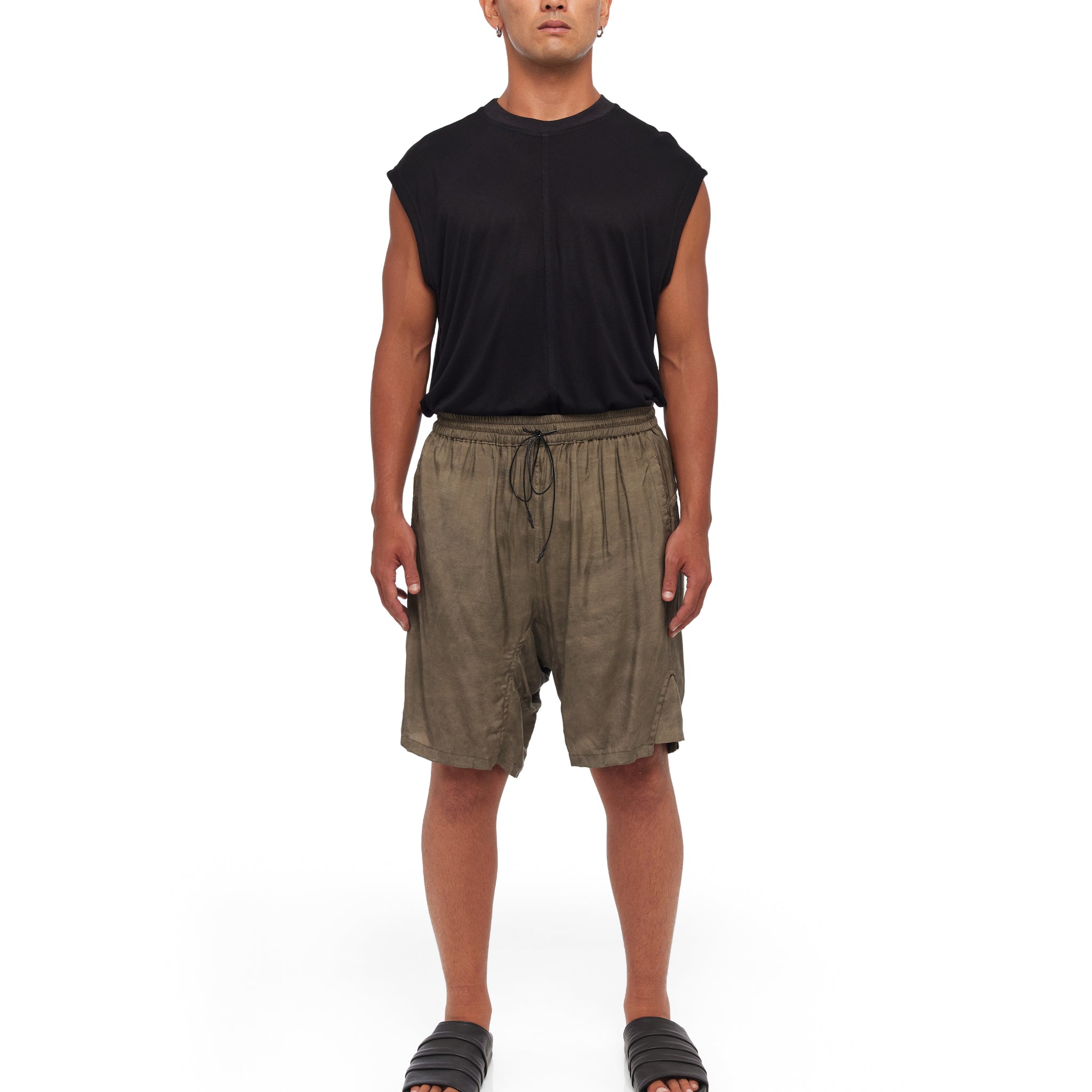 Viscose Drawstring Shorts